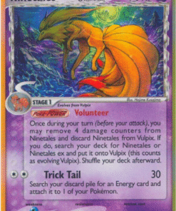 2006 Pokemon Dragon Frontiers Ninetales (Delta Species) 8/101 DMG - HP